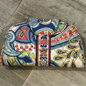 Vera Bradley Marina Paisley Kiss
'n Snap Folding Clutch Wallet